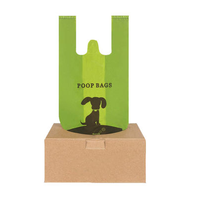 Biologisch abbaubare Hunde-Kaka-Taschen mit Griffe