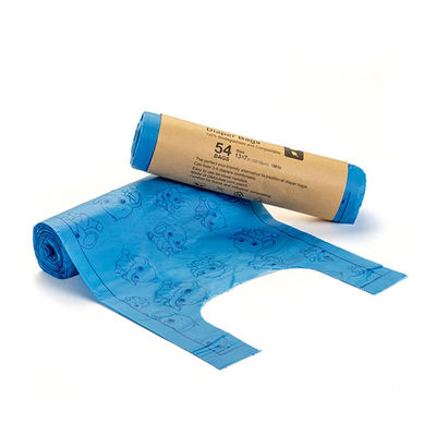 Guter Preis Krawattengriff Kompostierbare Nappy Sacks Walzenpackung Nichtgiftig Harmlos Online