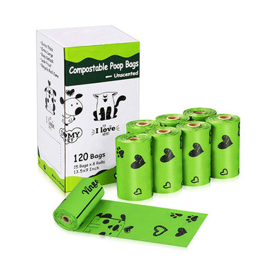 Guter Preis Biologisch abbaubare, umweltfreundliche, auf Maisstärke basierende, für Haustiere zugeschnittene, Hunde-Kaka-Abfallbeutel Online