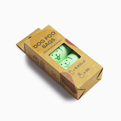 Guter Preis China Fertigung Warmverkauf Nachhaltig kompostierbar biologisch abbaubar kundenspezifisches Logo Ökofreundlich Maisstärke Duftloser Haustier-Kaka-Tasche Online