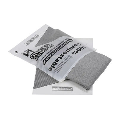 Guter Preis Biologisch abbaubare Kompostierbare Zip Lock Kleidungsstücke Verpackung Online