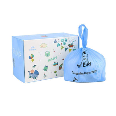 Guter Preis Einzelhandel Box verpackt Kompostierbare Krawattengriff Nappy Säcke individuell Online