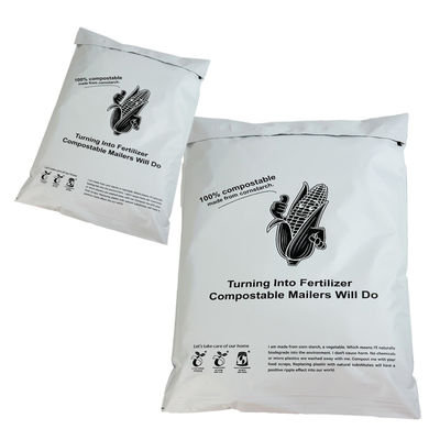 Guter Preis Custom Logo Biologisch abbaubare Poly Mailers Tasche Öko-freundlich aus Maisstärke Online