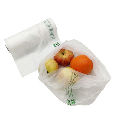 Guter Preis Biodegradierbare, auf Maisstärke basierende, klar produzierende Beutel für Obst und Gemüse Online