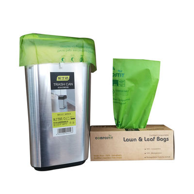 Guter Preis Anpassungsfähige Kompostierbare Flachtop-Müllsäcke mit Einzelhandels-Dispenser-Box Online