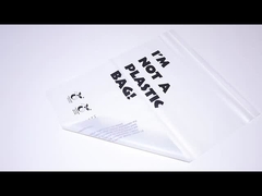 Biologisch abbaubare Kompostierbare Zip Lock Kleidungsstücke Verpackung