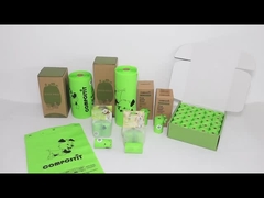 Anpassungsfähige Kompostierbare Flattop-Taschen für Haustiermüll